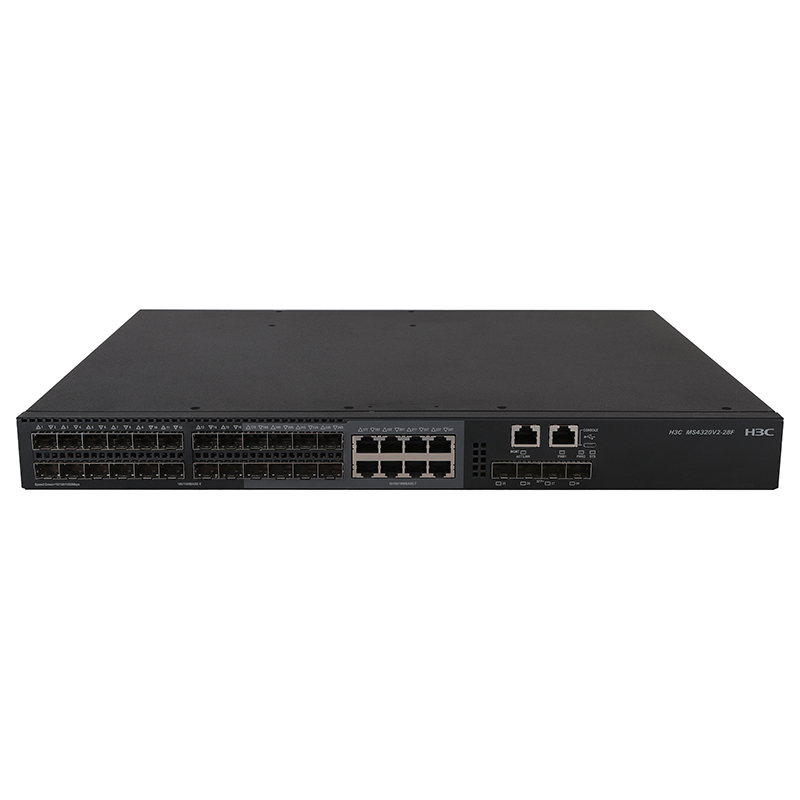 H3C MS4320V2-28F 24光+8Combo+4光口上行万兆光口安防交换机